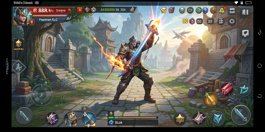 Gameplay 888R yang menantang dan strategis.