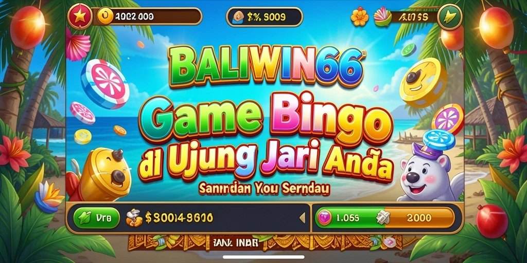 Tampilan gameplay Bingo yang memikat di BALIWIN66.