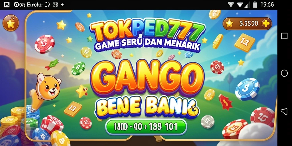 Screenshot gameplay TOKPED777 yang menunjukkan keseruan Bingo.